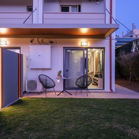 Glaros Casa Verde - Cozy Flat With Garden Near Beach カト・ダラトソ エクステリア 写真