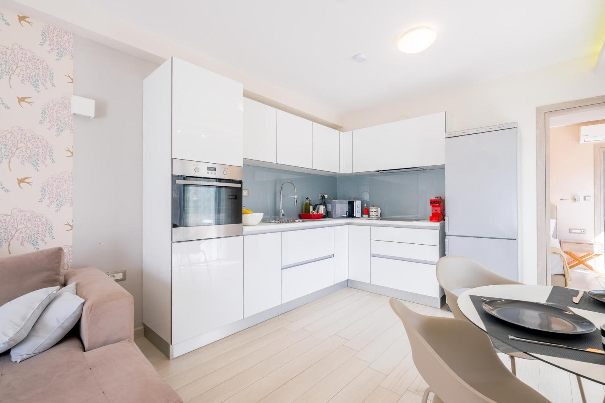Glaros Casa Verde - Cozy Flat With Garden Near Beach カト・ダラトソ エクステリア 写真