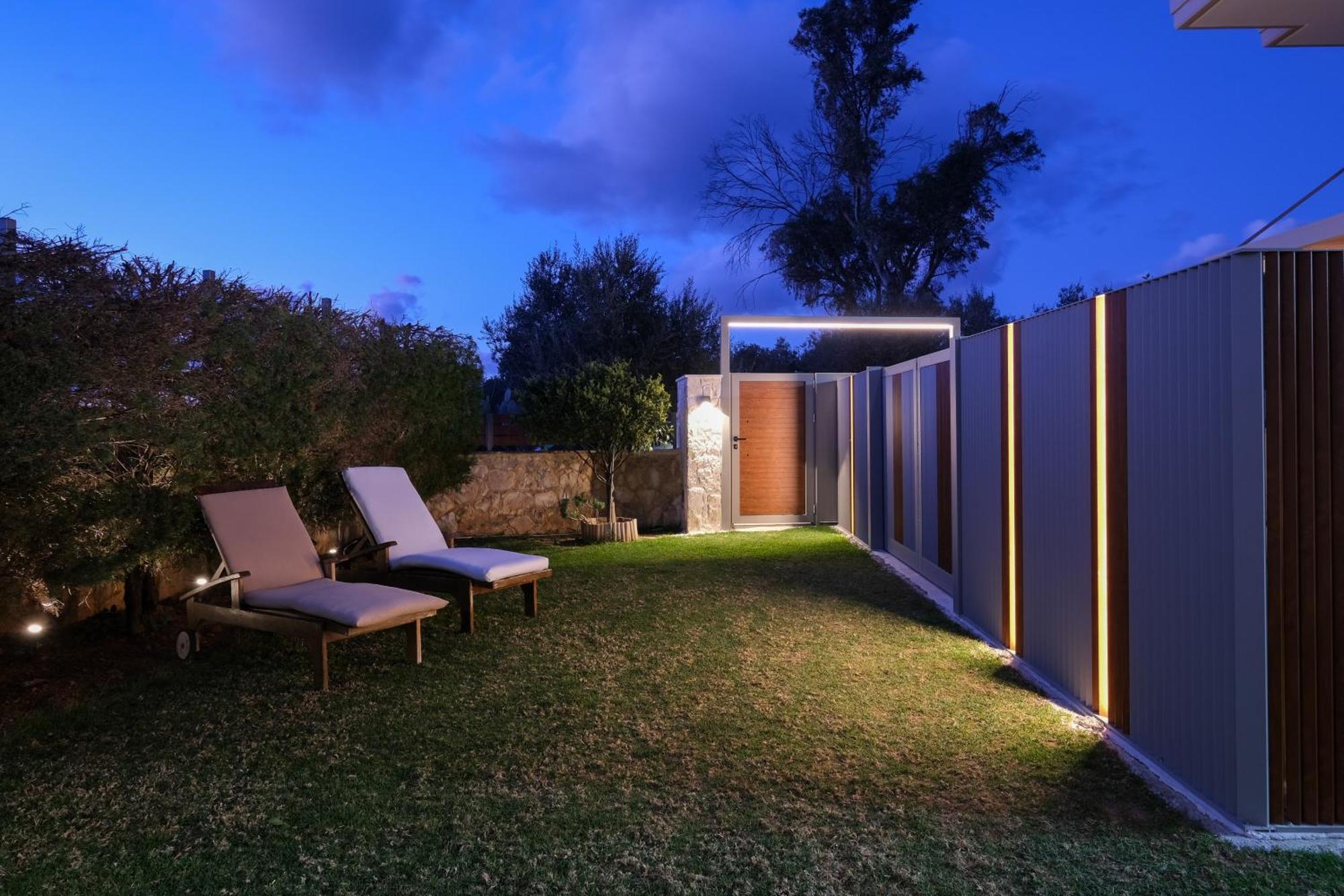 Glaros Casa Verde - Cozy Flat With Garden Near Beach カト・ダラトソ エクステリア 写真