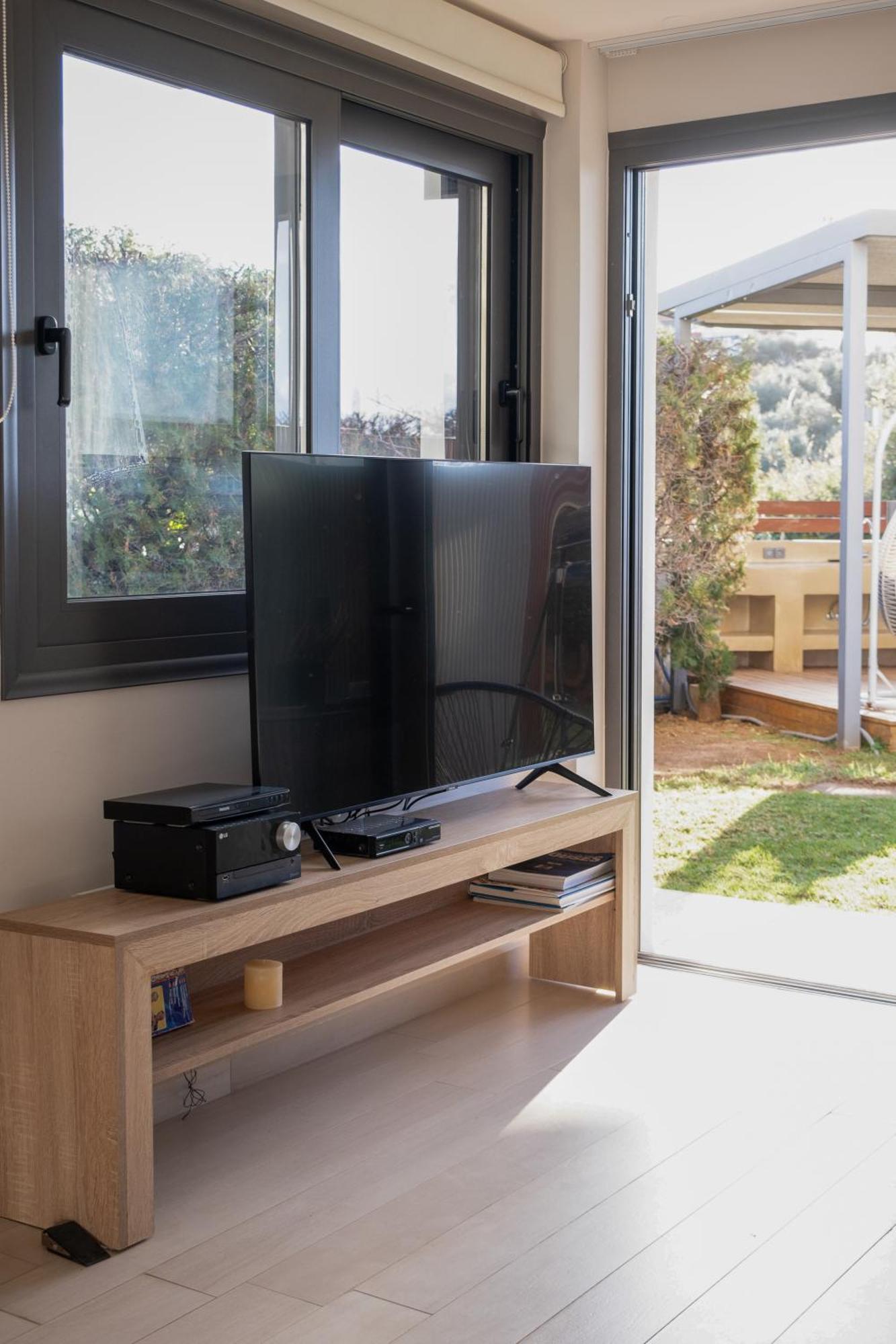 Glaros Casa Verde - Cozy Flat With Garden Near Beach カト・ダラトソ エクステリア 写真